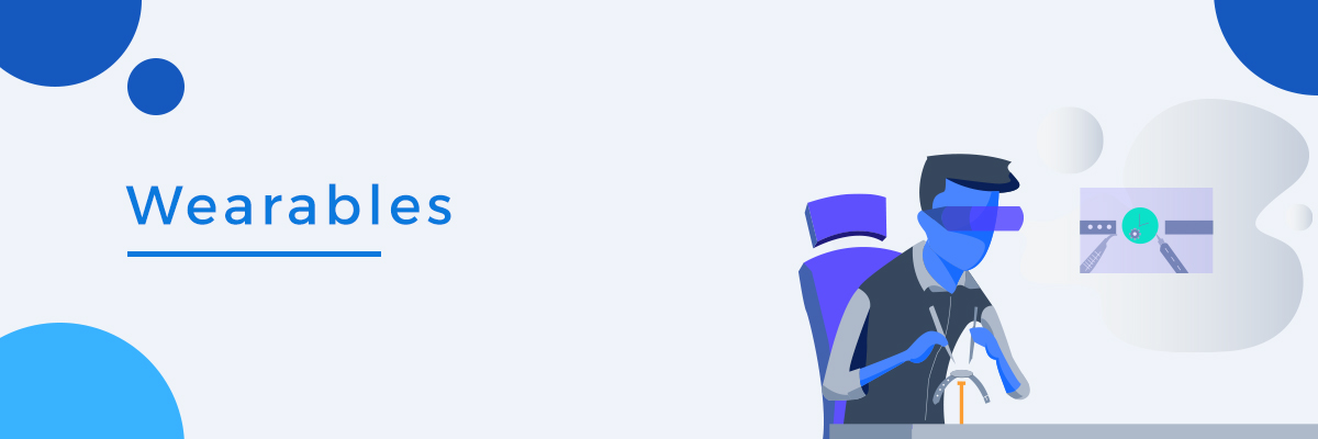 What are examples of wearable technology?